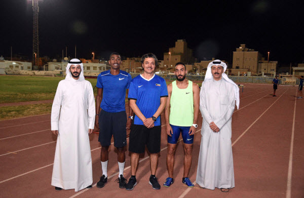 لاعبان كويتيان يتوجهان الى قطر استعدادا للمشاركة في بطولة العالم لـ "القوى"